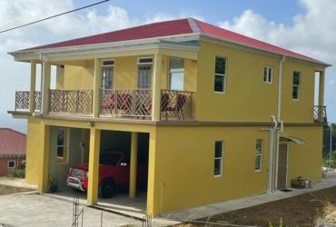 Brand new family home in Riviere Cyrique, Dominica – EC$750,000 / US$280,899