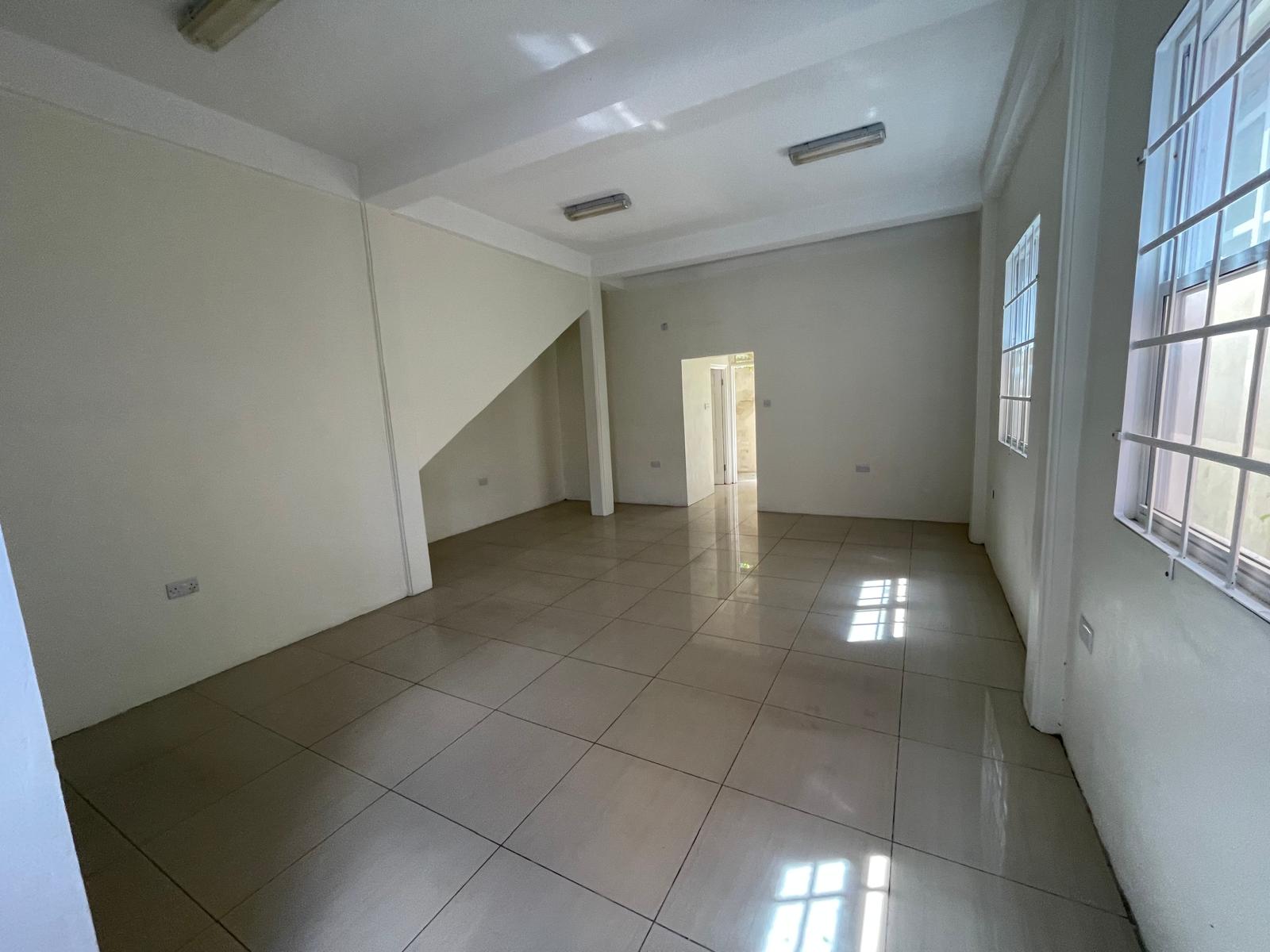 1,026sqft commercial space for rent in Roseau – EC$3500 / US$1311 monthly