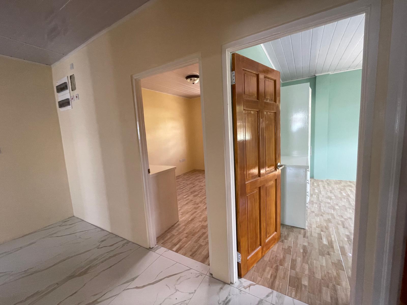 3 bedrooms, 2 baths top floor for rent in Checkhall, Dominica -EC$3000 / US$1125monthly