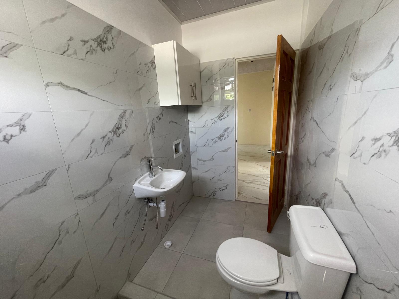 3 bedrooms, 2 baths top floor for rent in Checkhall, Dominica -EC$3000 / US$1125monthly