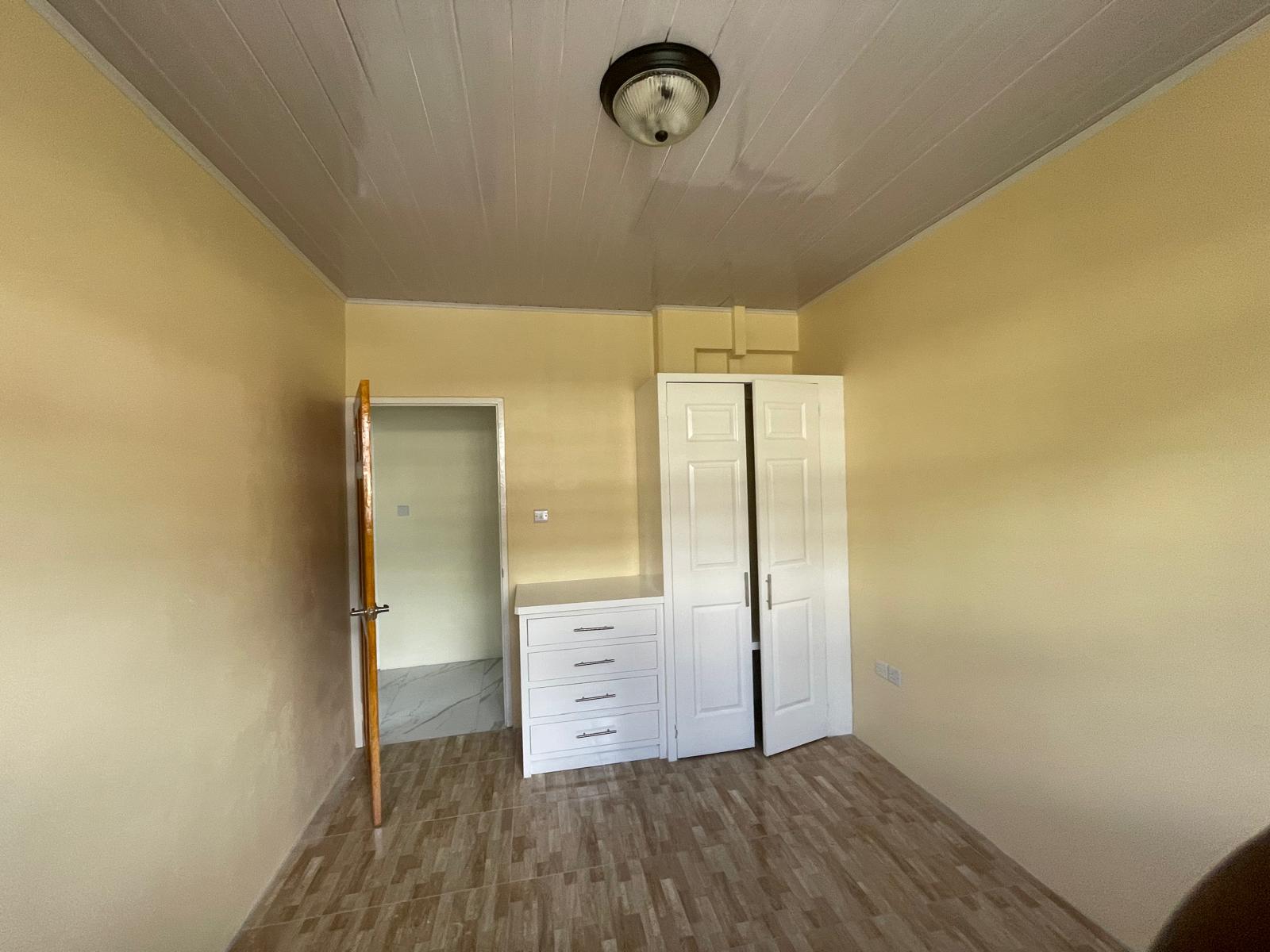 3 bedrooms, 2 baths top floor for rent in Checkhall, Dominica -EC$3000 / US$1125monthly