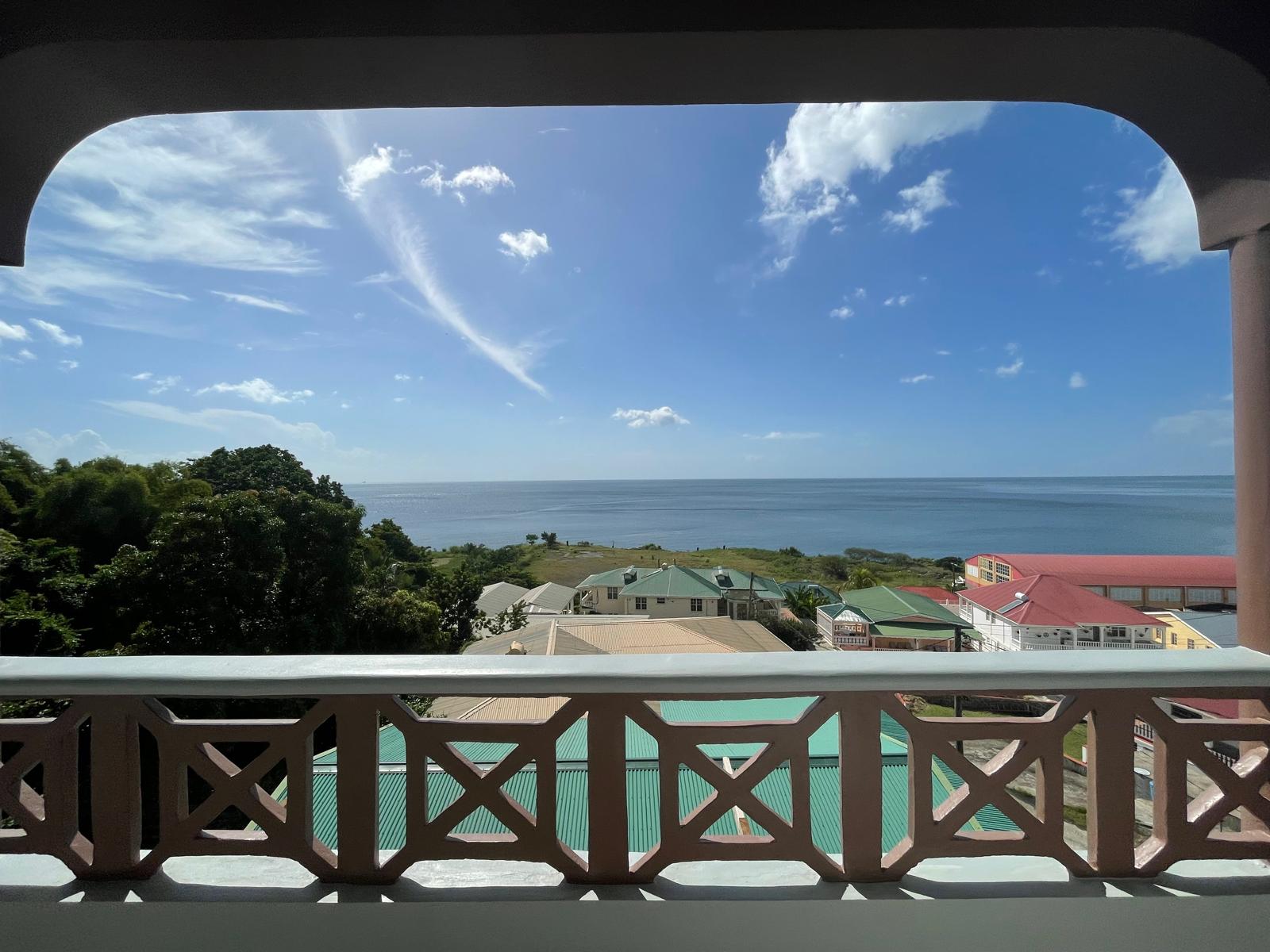3 bedrooms, 2 baths top floor for rent in Checkhall, Dominica -EC$3000 / US$1125monthly