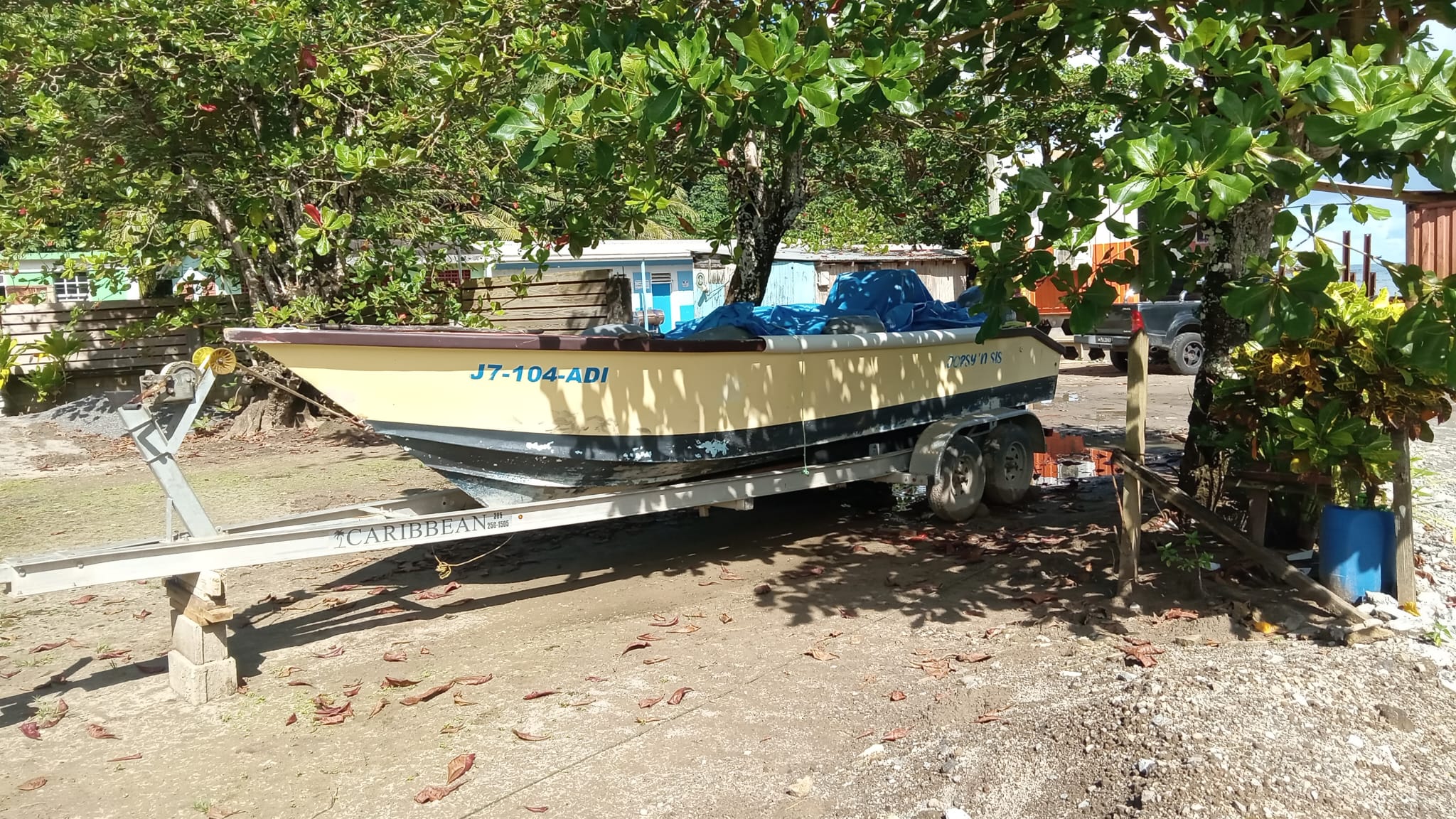 Fishing boat for sale – Dominica- EC$78,500 / US$29,400