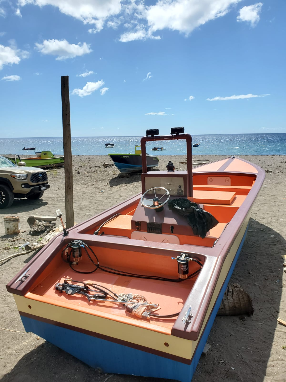 Fishing boat for sale – Dominica- EC$78,500 / US$29,400