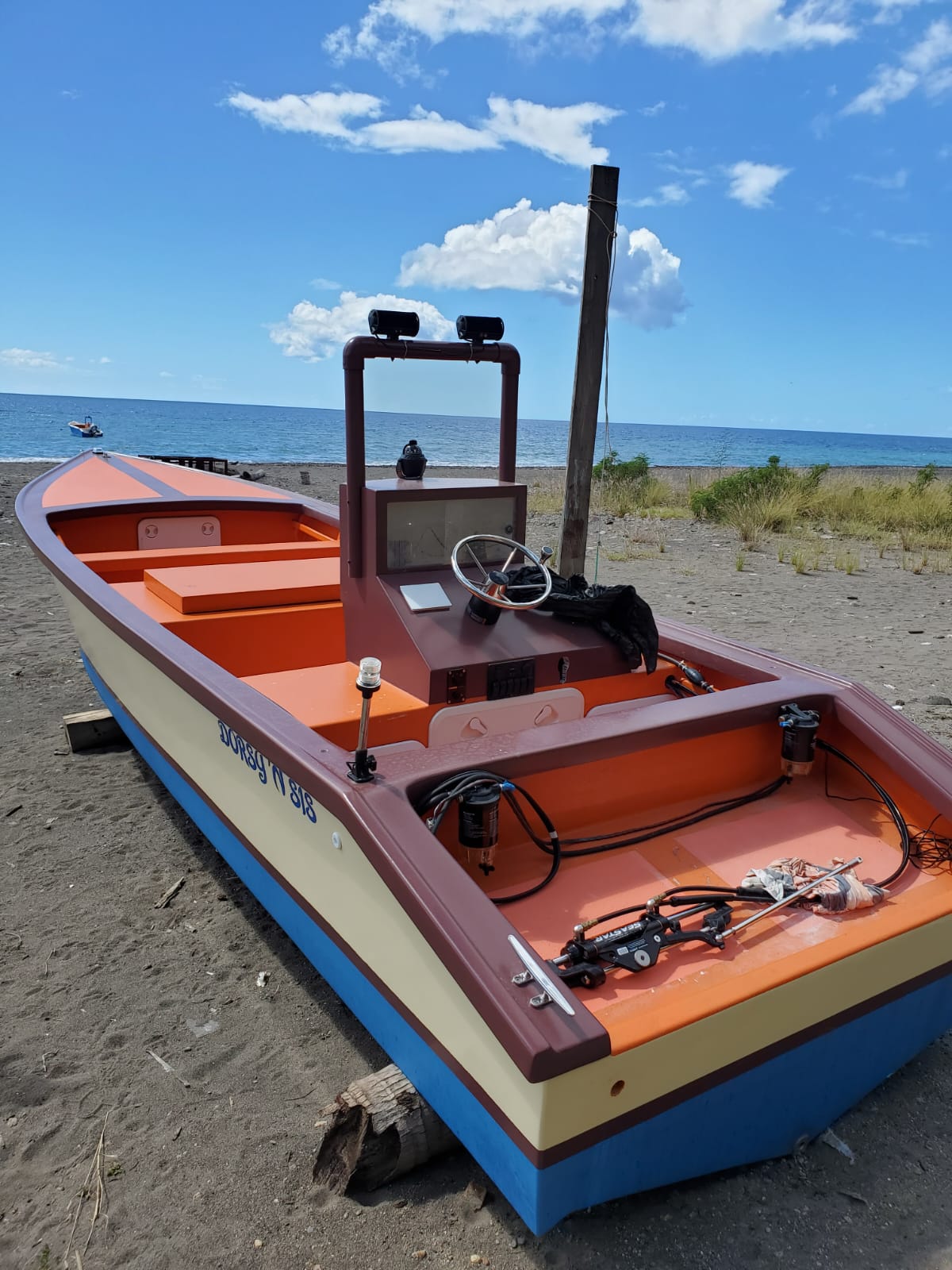 Fishing boat for sale – Dominica- EC$78,500 / US$29,400