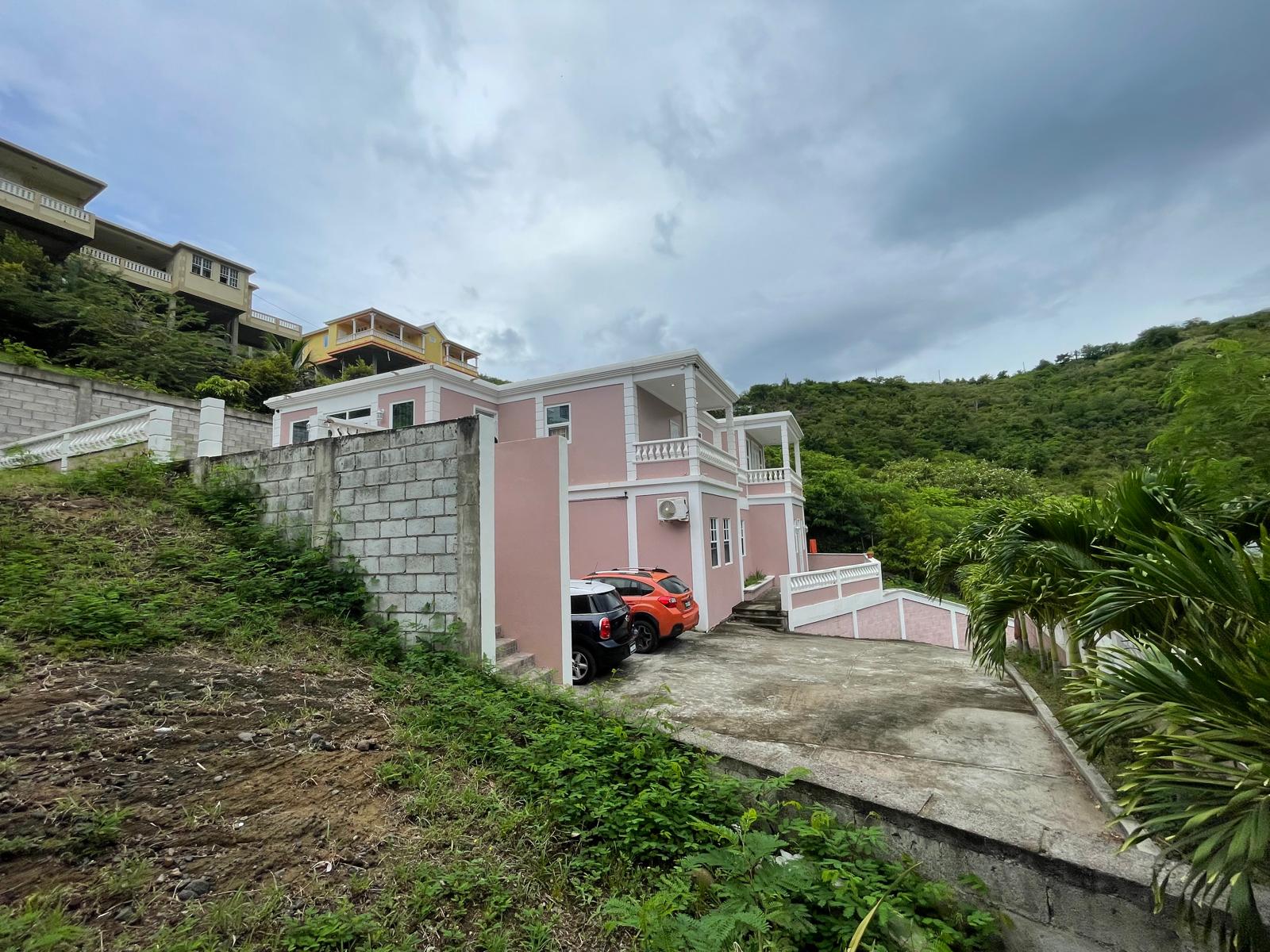 Modern residential home for sale in Mero , Dominica -EC$950,000 / US$355,805