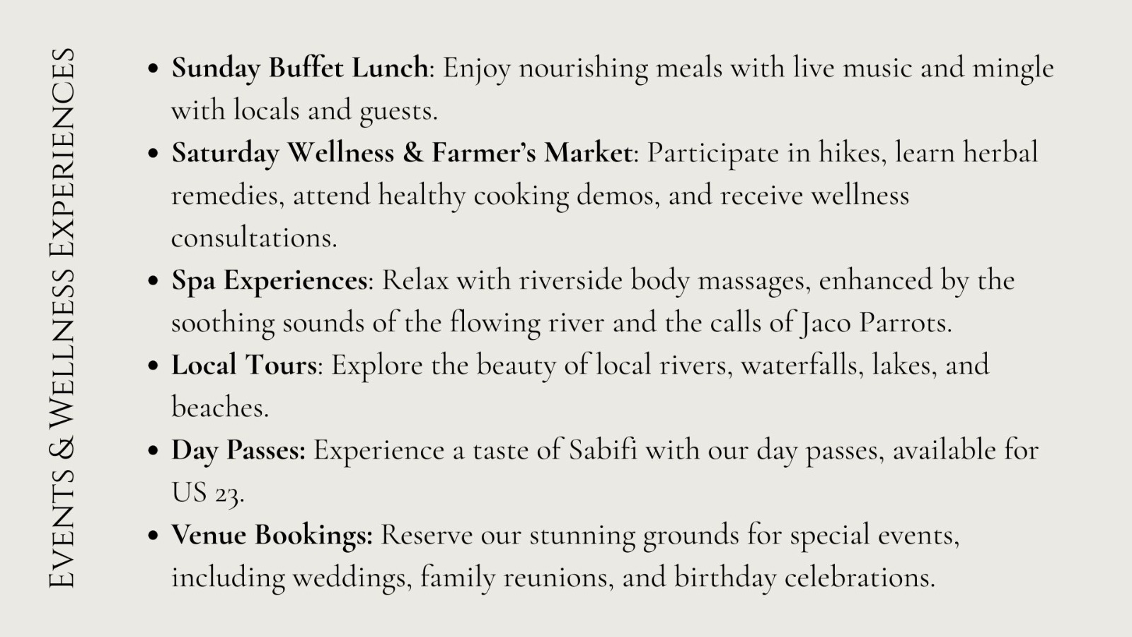 Exquisite & elegant Sabifi River Resort – Castle Bruce, Dominica