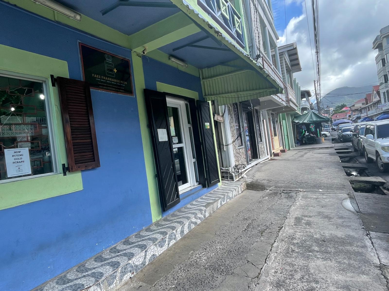 345sqft commercial space in Roseau, DominicaEC$3000 / US$1125 monthly