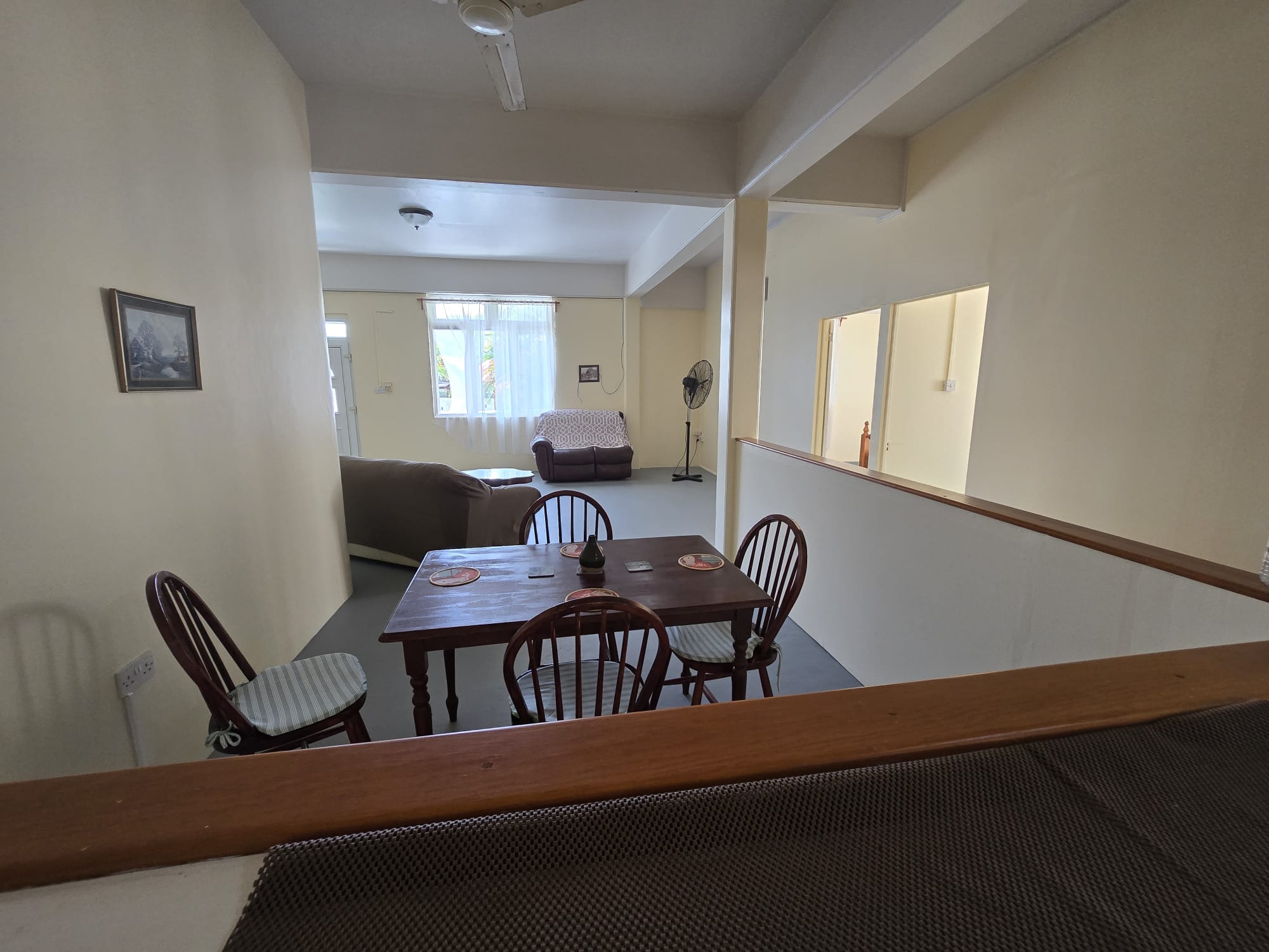 2 bedrooms, 1.5 baths for rent apt in Coco Bottom, Morne Daniel Dominica – EC$2500 /US$950