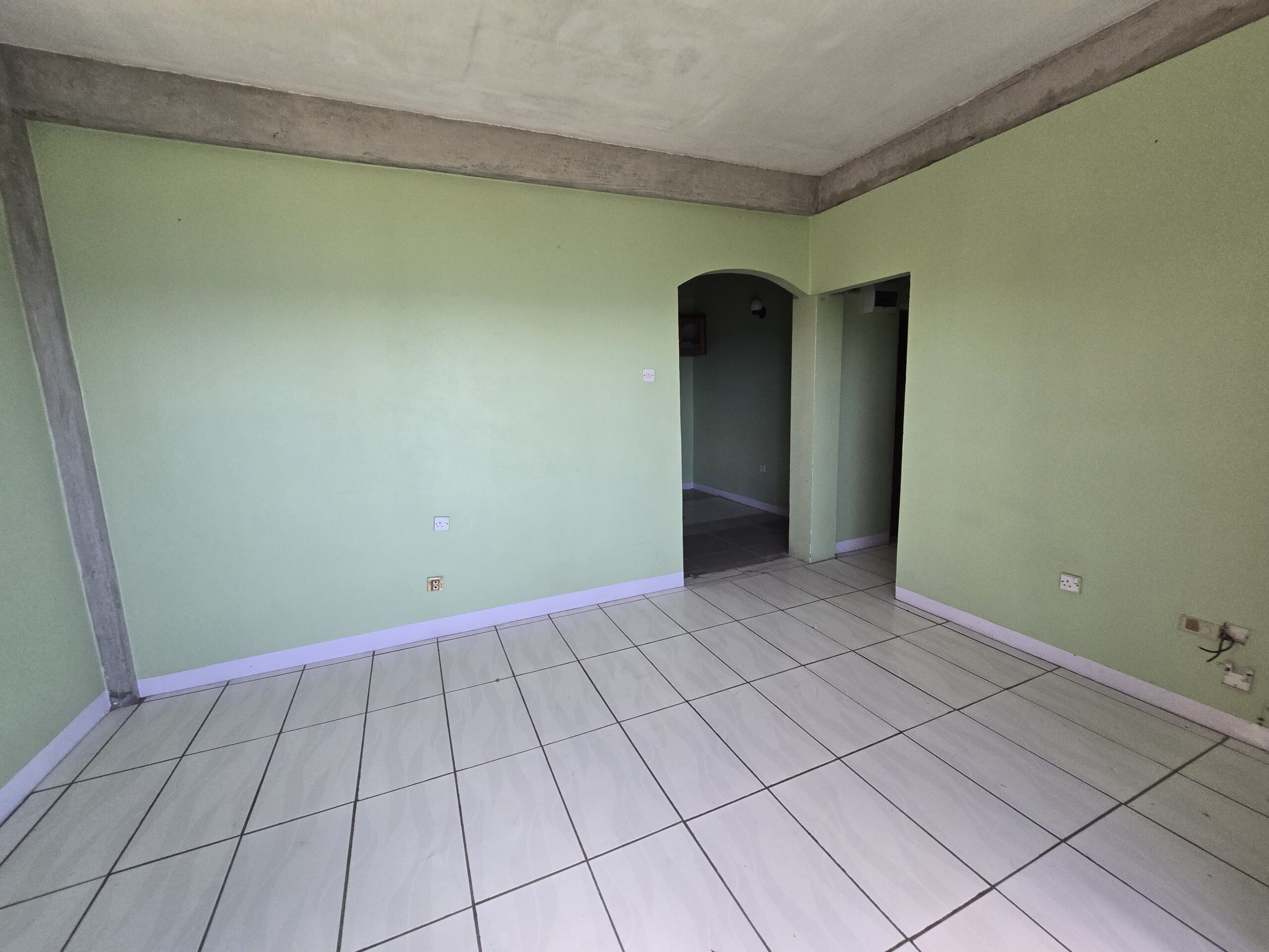 2 bedrooms, 1 bath unfurnished apartment for rent in Jimmit, Dominica – EC$850 / US$320 monthly