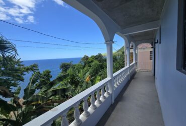 2 bedrooms, 1 bath unfurnished apartment for rent in Jimmit, Dominica – EC$850 / US$320 monthly
