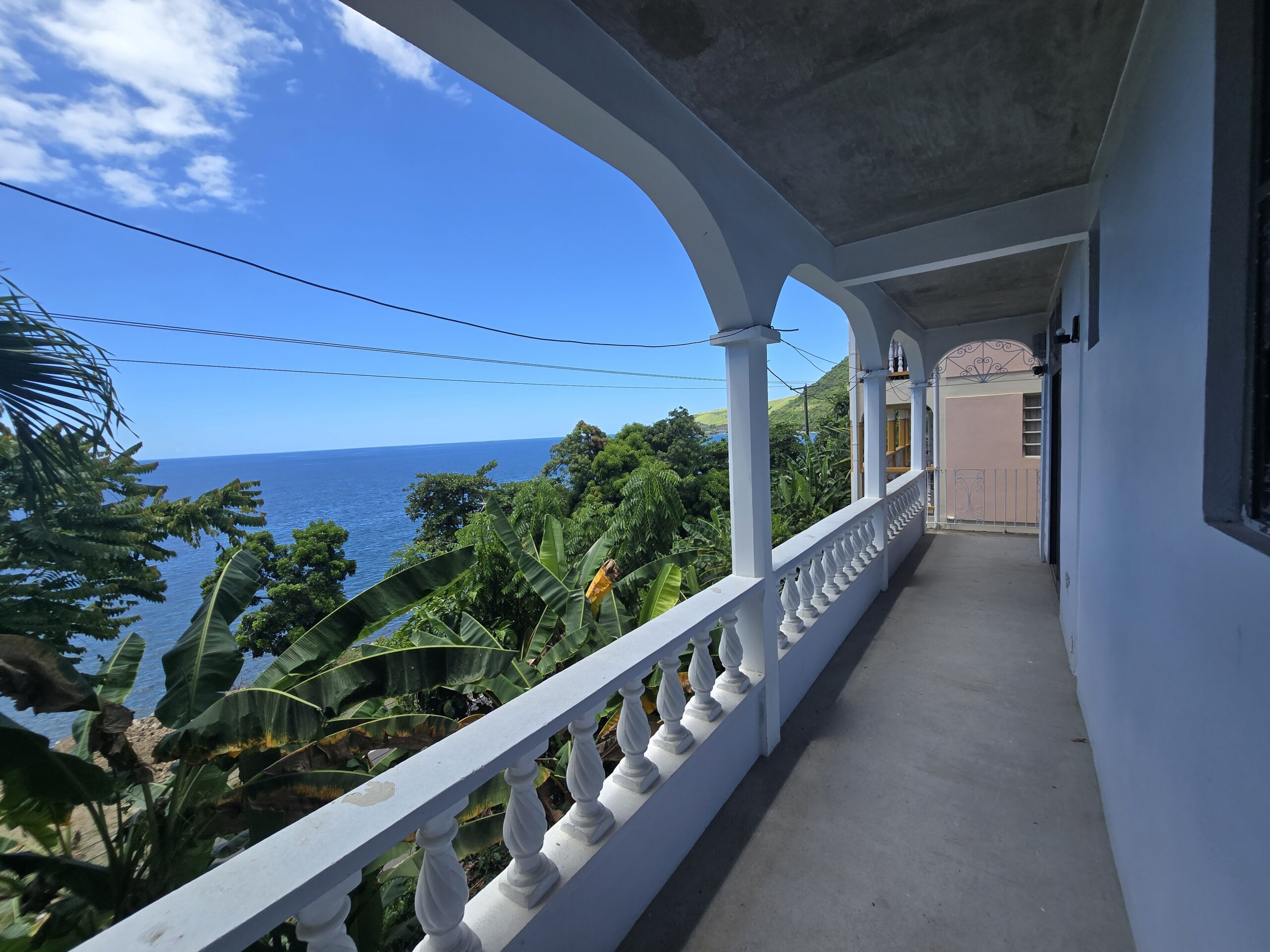 2 bedrooms, 1 bath unfurnished apartment for rent in Jimmit, Dominica – EC$850 / US$320 monthly