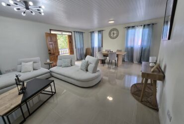 3 bedrooms, 2 baths top floor for rent in Morne Daniel, Dominica – EC$5000 / US$1875 monthly